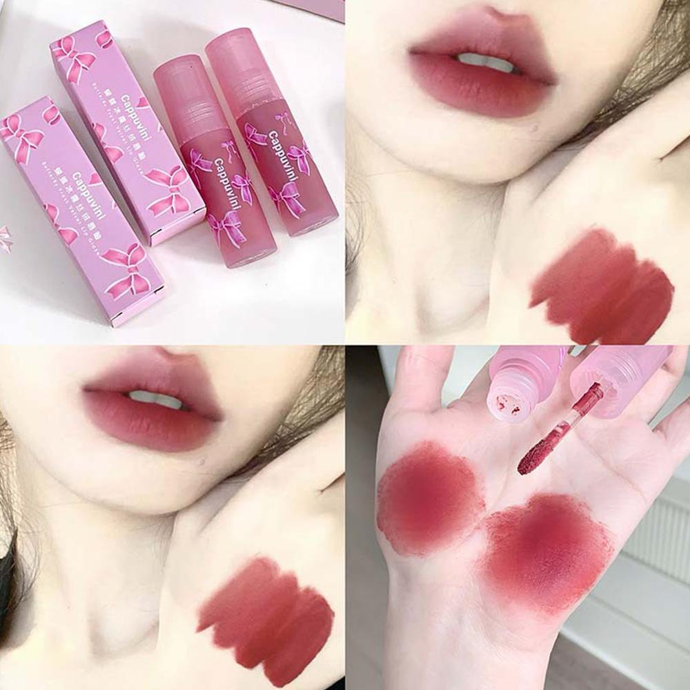 

Набор матовых блесков для губ Cappuvini Butterfly Lip Glaze