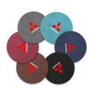 1/2pcs Suede Car Coaster Mat Water Cup Slots Non-Slip Pad for Mitsubishi Outlander Lancer 10 9 L200 Pajero ASX RALLIART Eclipse SR1
