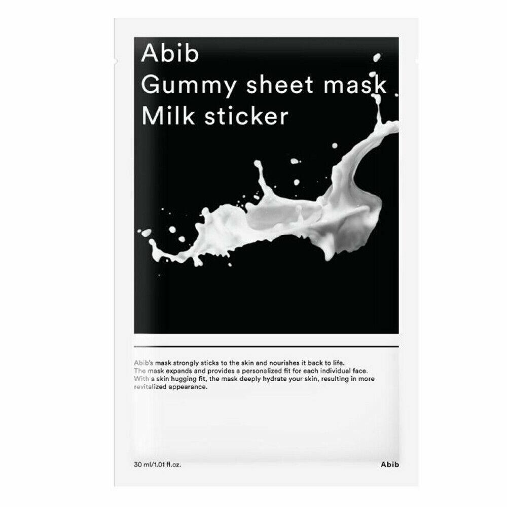

ABIB GUMMY SHEET MASK Milk Sticker 30ml x 10pcs K-Beauty 30ml x 10pcs