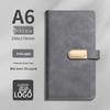 Custom Business Notebook with Metal Buckle and Pen Holder - Personalizable Logo Souvenir