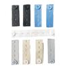 5 Pcs Pant Trousers Waist Expander Waistband Extender Button Elastic Adjustment Waist Button Belt Extension Buckle