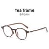 Round Glasses Frame With Blue Light Protection For Casual Fashion For Men And Women