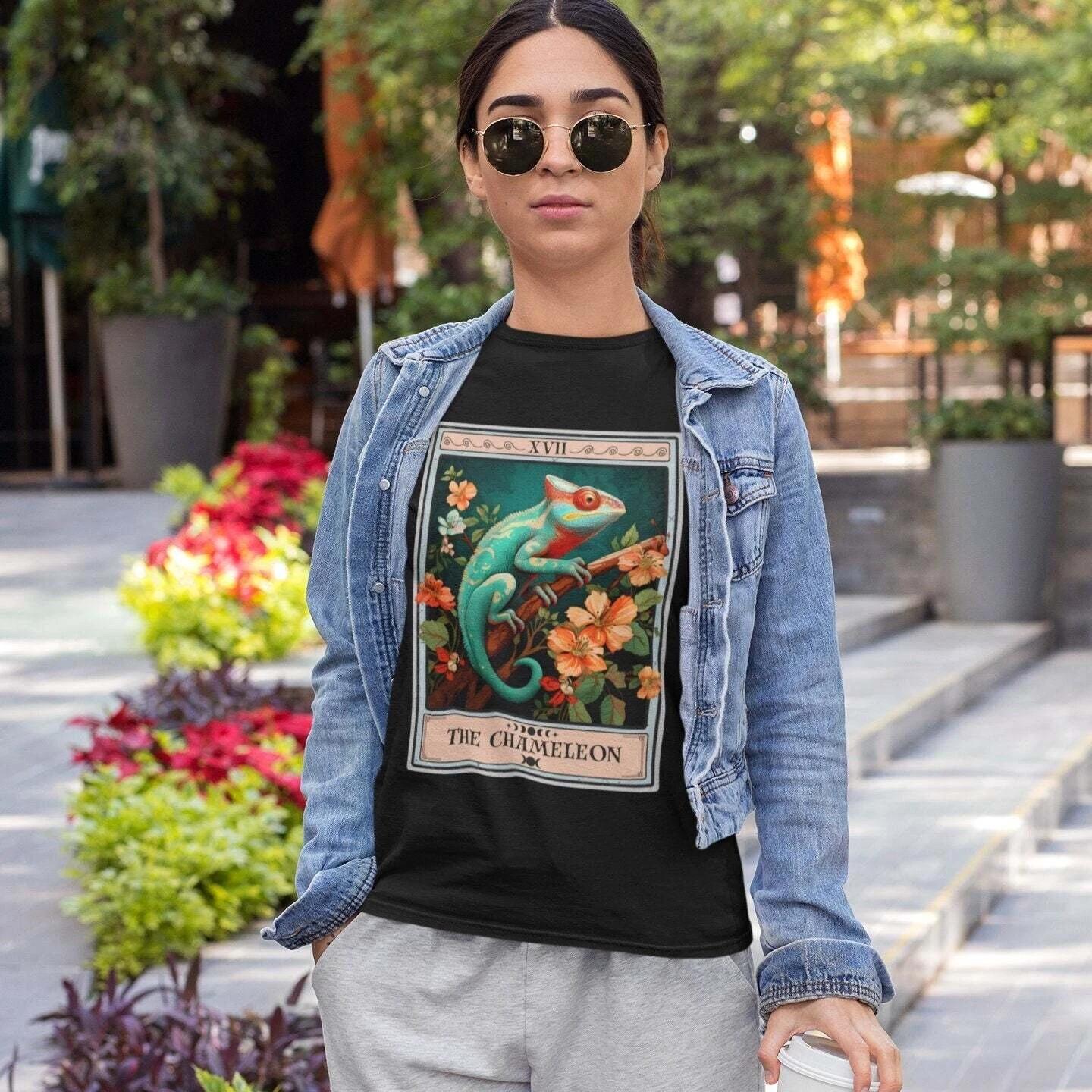The Chameleon Tarot Card Shirt 3XL