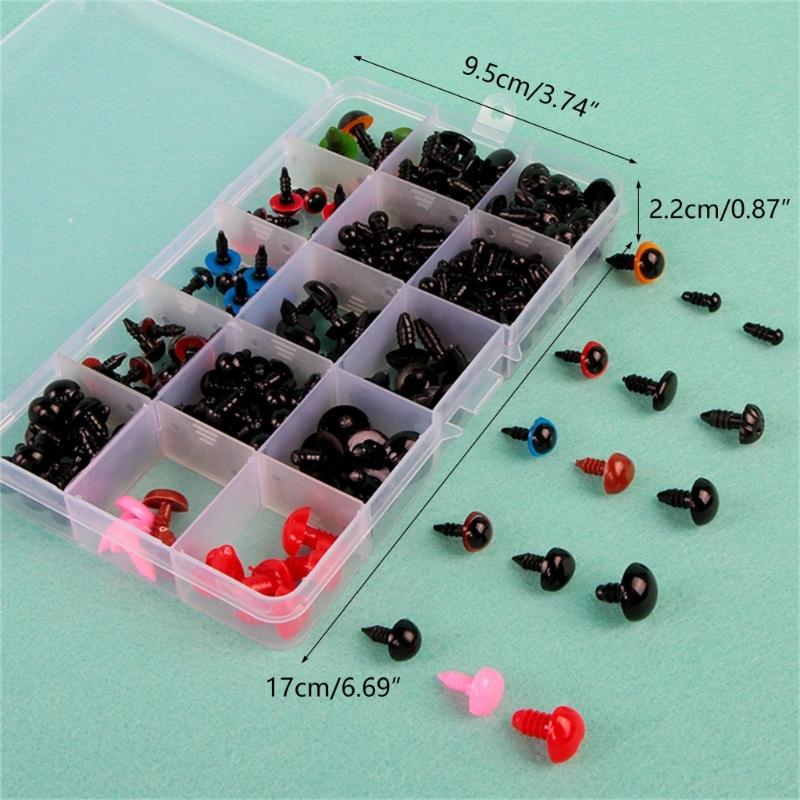 Безопасные глаза и носы для плюшевых кукол-медведей — фото 7