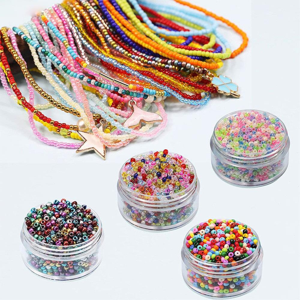 Diy Handmade Beading Material 4Mm Glass Beads Paint Bracelet Accessories Jewelry Bracelet Necklace Bead Set