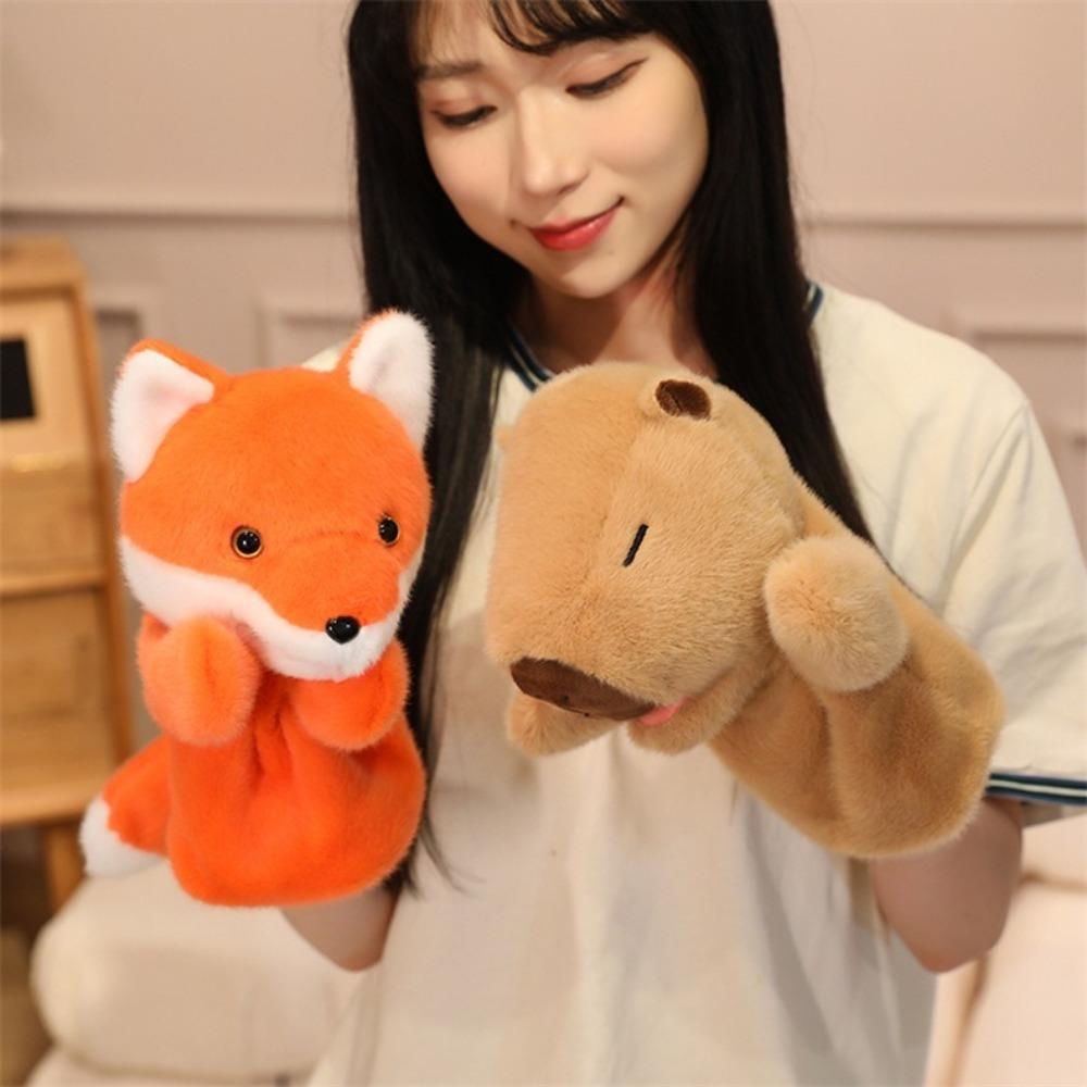 Cute Animals Storytelling Puppet Soft Stuffed Toy Stuffed Plush Animals  Baby Toys