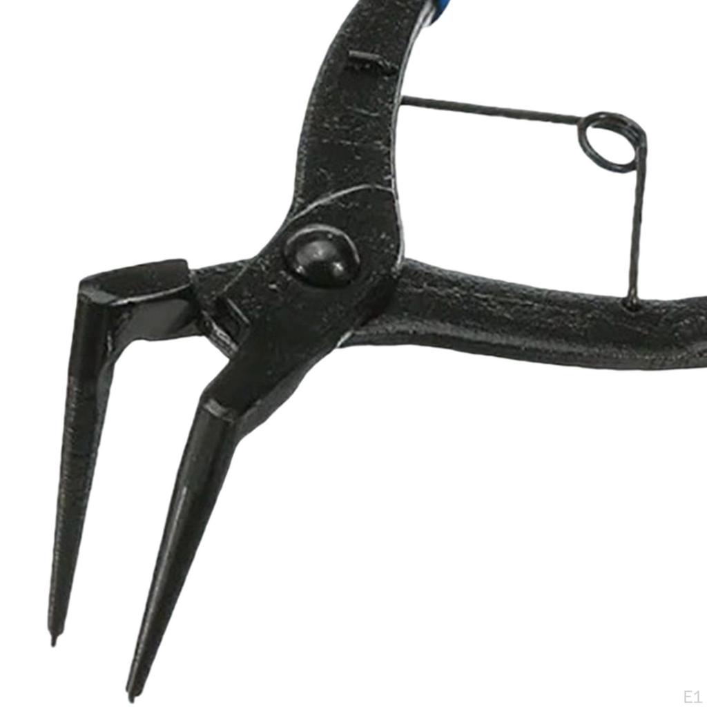 Snap Ring Pliers Portable 90 Degrees with Long Noses Internal Remover Retaining Precision Non