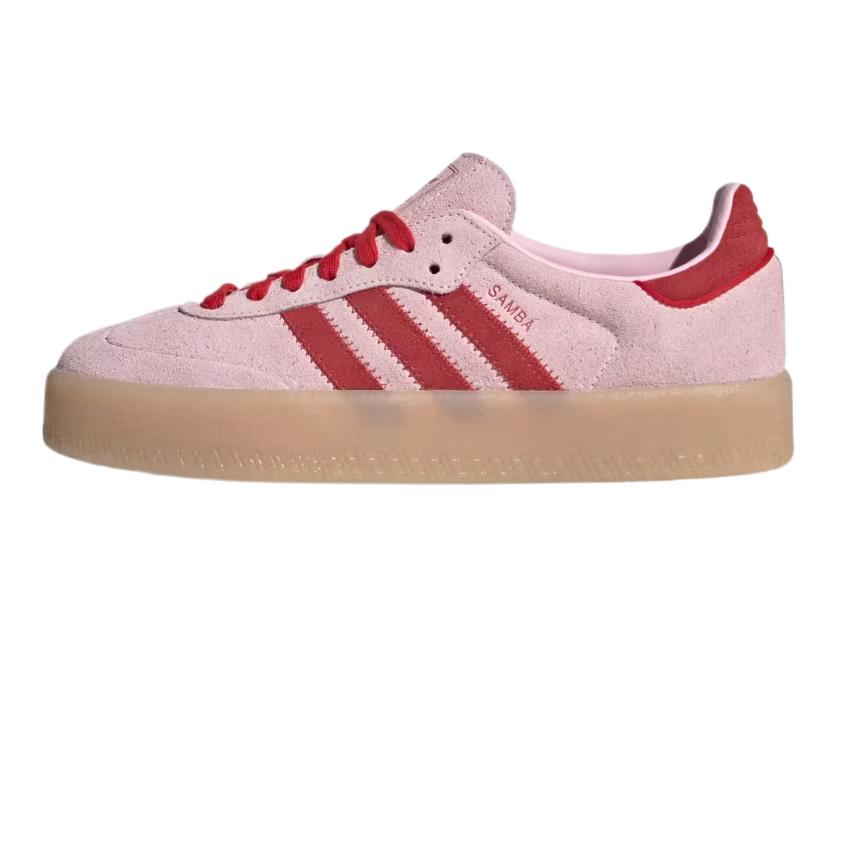 Adidas  Sambae Clear Pink Scarlet Gum Women Sneakers Better-Scarlet JS4500
