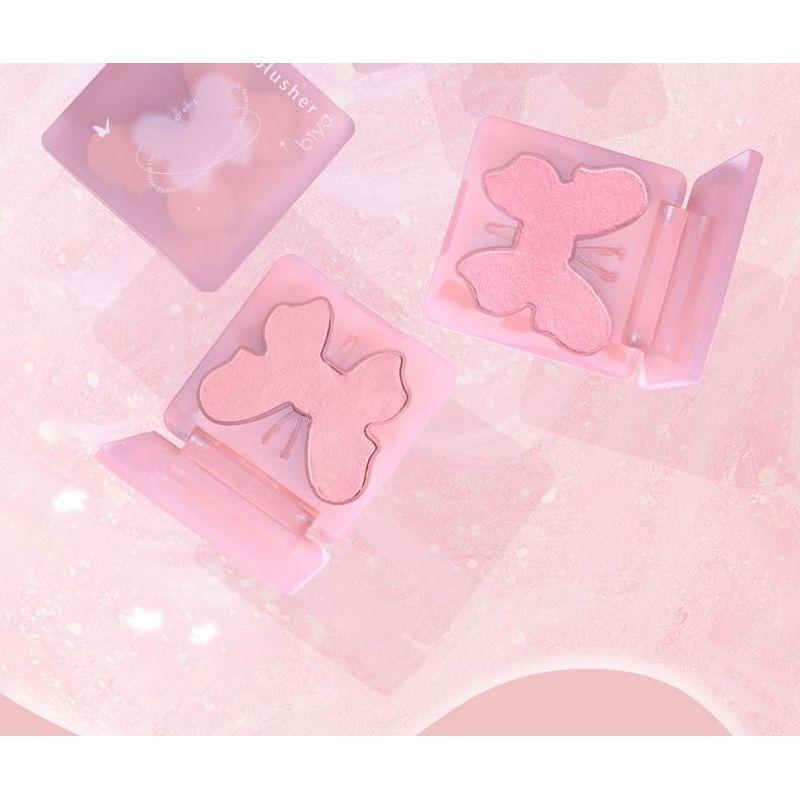Biya - Dreamy Misty Fine Shimmer Blusher - 7 Colors