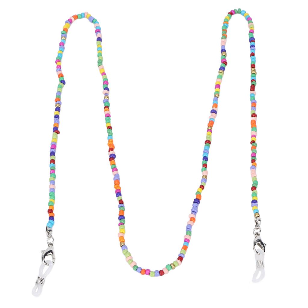 Modische Perlenbrillenkette Multifunktionale Sonnenbrillenhalterung Brillenhalterband 1#