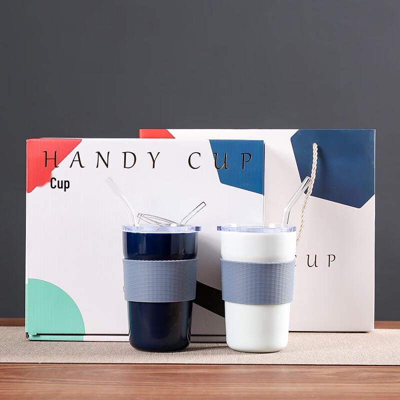 WuShiYuan Ceramic Portable Couple Cup Set