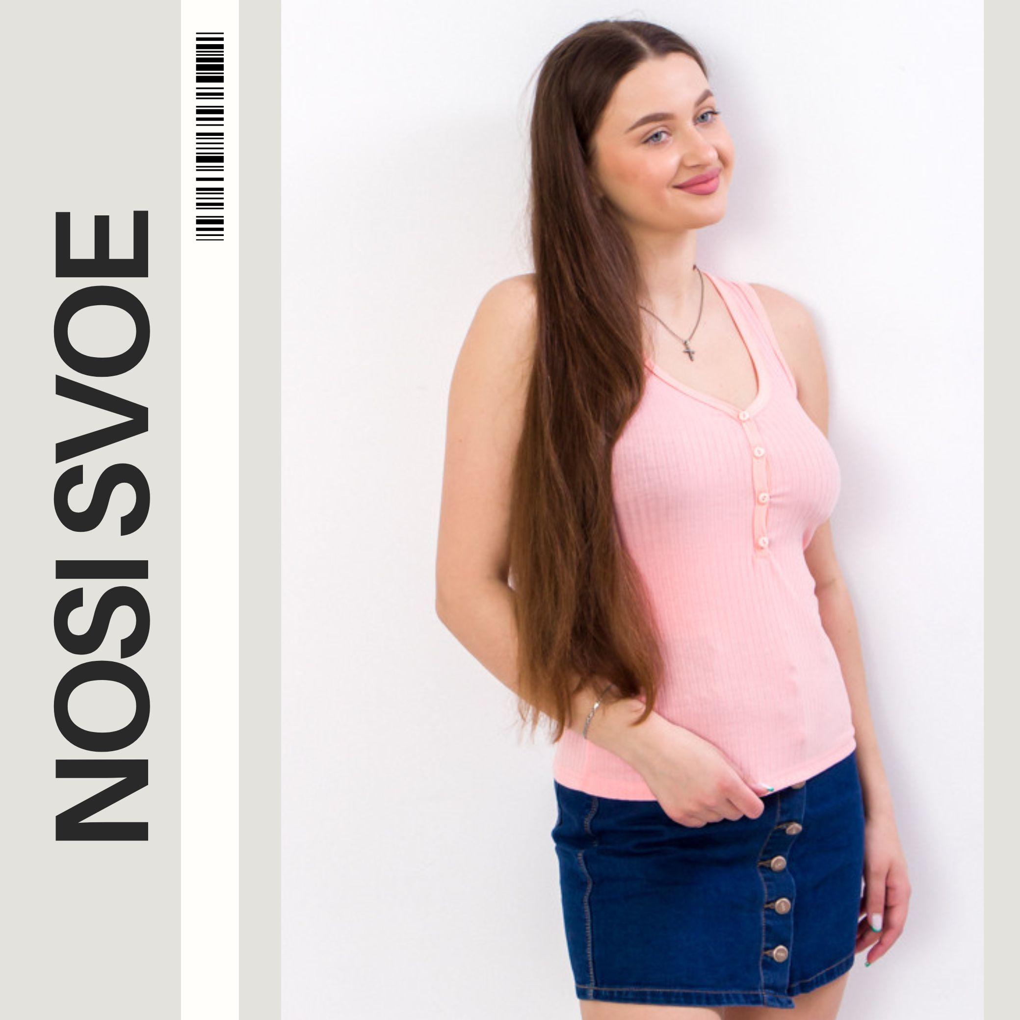 

Women’s Tank Top – Comfortable & Breathable, Perfect for Everyday, Summer, 8142-092 HC S brick червоний колір