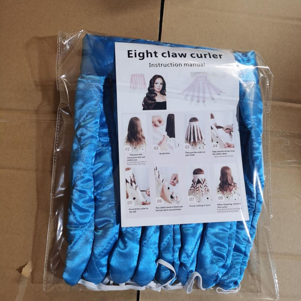 No Heat Curling Iron Lazy Sleep Pearl Sponge Big Wave Curling Iron Does Not Hurt Hair