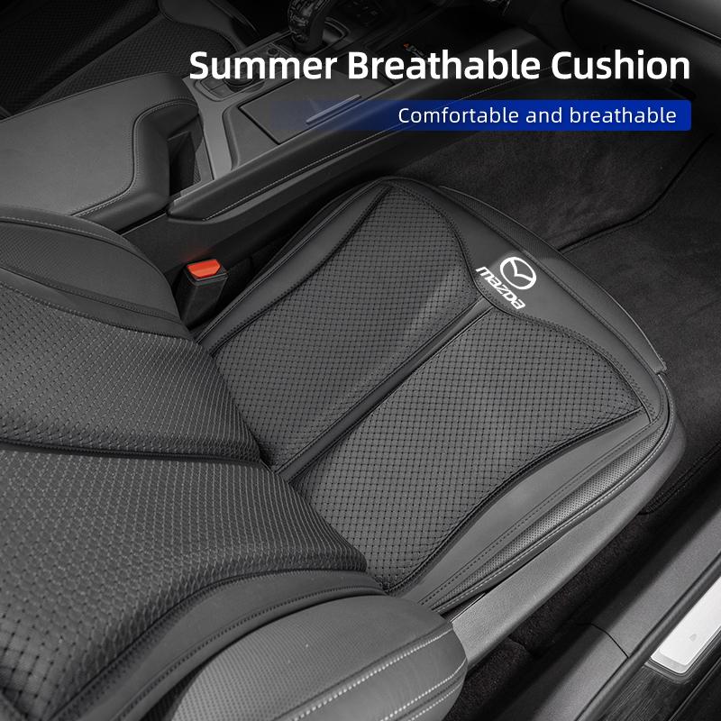 ZATR1 Breathable Car Ice Silk Seat Cover Front Rearseat Cushion Protect For Mazda 3 6 Axela CX5 CX3 CX30 CX9 Atenza Demio RX7 MX5 CX7