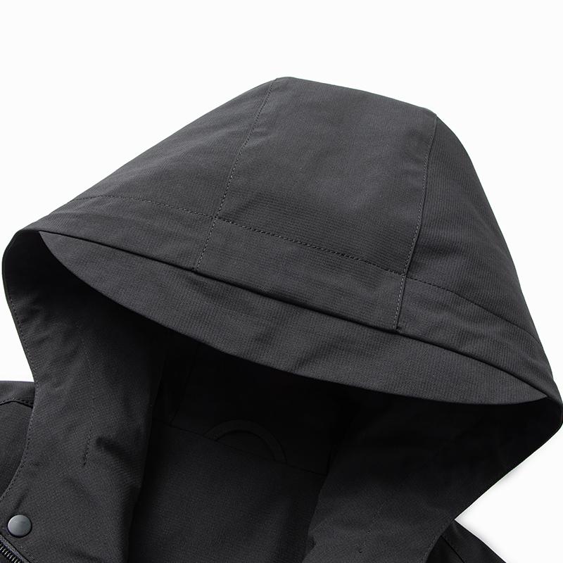 Outdoor Three Defenses: New workwear hooded jacket for men in the spring of the 26th year