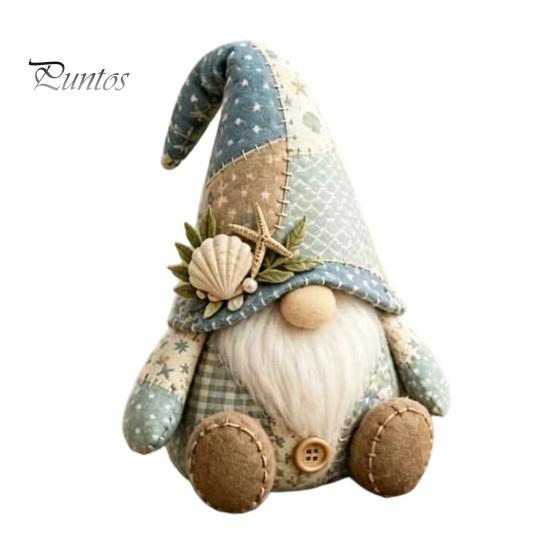 Bildschirmfreie Hobby-DIY-Patchwork-Gnom-Bausatz, Weihnachten Nähen 3D-Zubehör Enthalten Bastelset für Anfänger Erwachsene Handgemachtes Geschenk