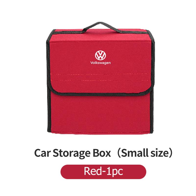 Car Trunk Storage Box Felt Nonwoven Foldable Portable PU29 Organizer For Volkswagen VW Scirocco Jetta Beetle Golf 4 5 6 Passat Polo