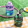 Sports Gradual Change Color Water Cup Outdoor Student Straw Cup Fitness High Temperature Food Grade With Handle Ton Ton Cup