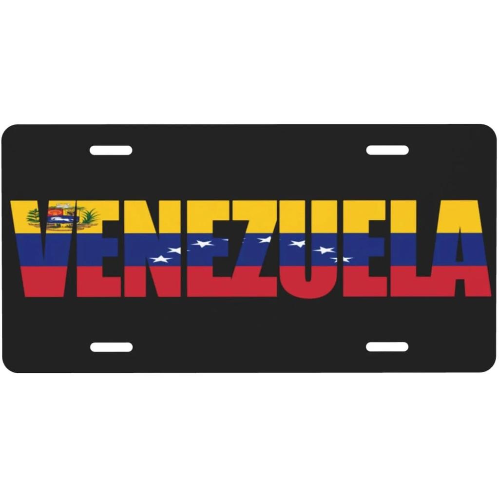 Vintage Plaque National Flags License Plate Spain Russia Netherlands Metal Tin Sign Garage Bar Pub Club Home Wall Decor 6X12Inch