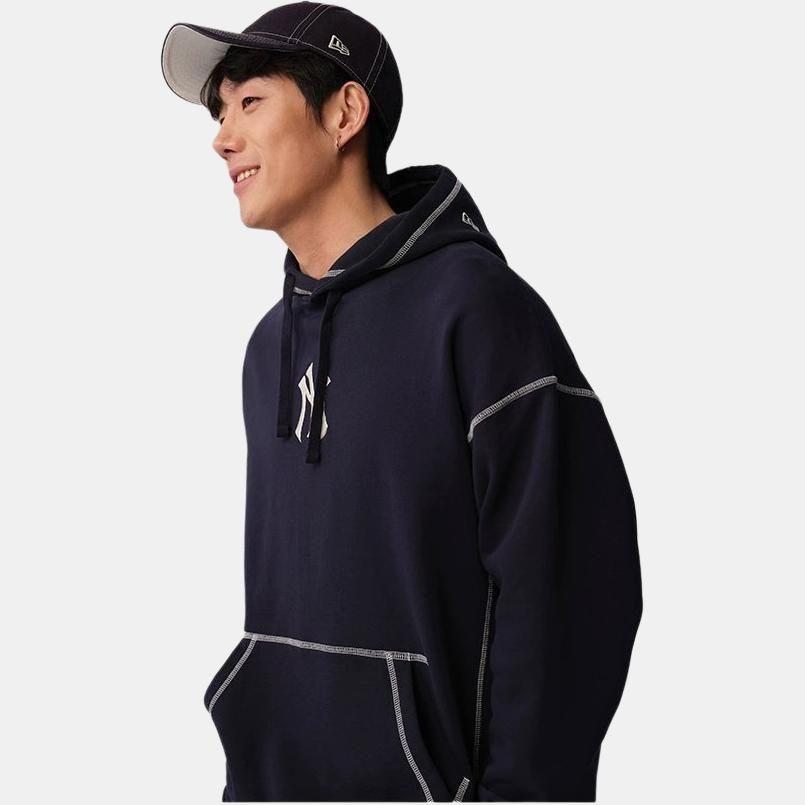 New Era SS24 MLB Detroit Tigers Back Letter Hoodie Unisex Hoodies Black 14187440