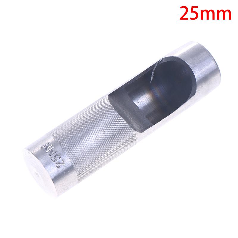 45# Steel Punching Leather 3-25mm Hole Punch Round Steel Leather Craft Hollow Hole Punch For Metal Gasket Leather Plastic Rubber