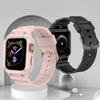 Case for Apple Watch Band 44mm 45mm 49mm 42mm 40/38 Watch Strap for Iwatch 7 8 6 5 4 SE TPU Protective Cover Silicone Bracelet