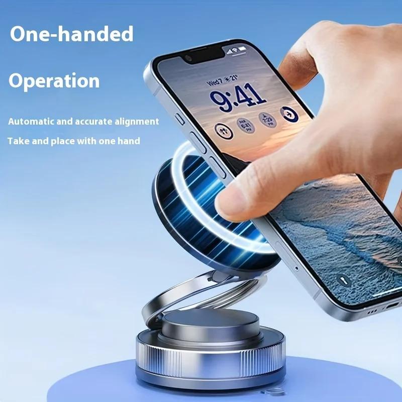 Super Sturdy Foldable Magnetic Phone Mount Compatible with iPhone Android