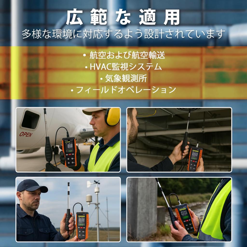 BTMETER BT-9000F Anemometer, Hot-Wire Anemometer, Airflow Meter, CMM/CFM Airflow Measurement, Extendable Sensor, 5 Measurement Units, MAX/MIN/AVG Func