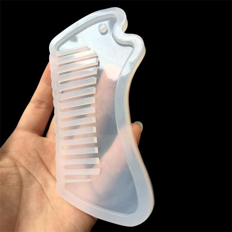 Comb Series Silicone Mold Epoxy Resin Jewelry Making Cosmetic Tools DIY Hand Craft Sugarcraft Cake Baking Moulds