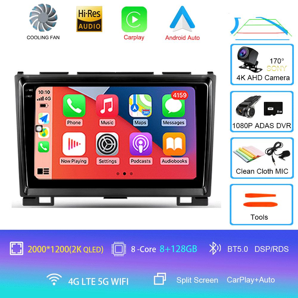Car Radio Android 14 Carplay For Great Wall Haval Hover H5 H3 2011 - 2016 Navigation Multimedia Player Stereo WiFi+4G video BT