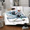 Messi Customize Your Name Blanket Cozy Personalized Blanket Durable Comfort Great for Office Chair Bedding Living Room All-Season Use