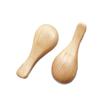 Wooden Spoon 2/4Pcs Lot Mini Condiment Honey Sugar Tea Coffee Ice Cream Scoop Kid Children Round Shape Home Kitchen Accersorries