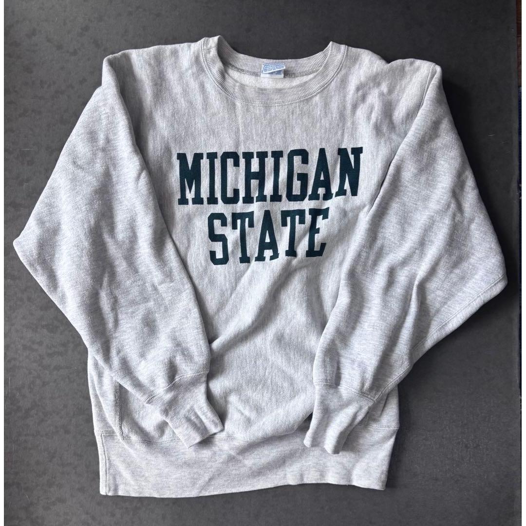 Used 90s Champion Reverse Weave Michigan State
