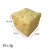Cheese Cube Stress Ball Big Cheese Shapeable Squeeze Ball Non-Bounce Fidget Toy Sensory Anti-Stress Festival Gift Stress Relief
