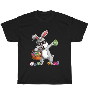 Dabbing Hase Ostertag Eier Hase Dab Tanz T-Shirt Unisex Lustiges T-Shirt Geschenk NEU