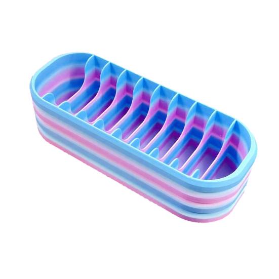 Diamond Packet Storage Box Diamond Art Accessories Holder with 10 Compartments Craft Supplies Organizer синийфиолетовый 1000₽