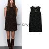 Spring New Women's Clothing French Design Bows Decorative Texture Round Neck Short Sleeveless Dress 5039156