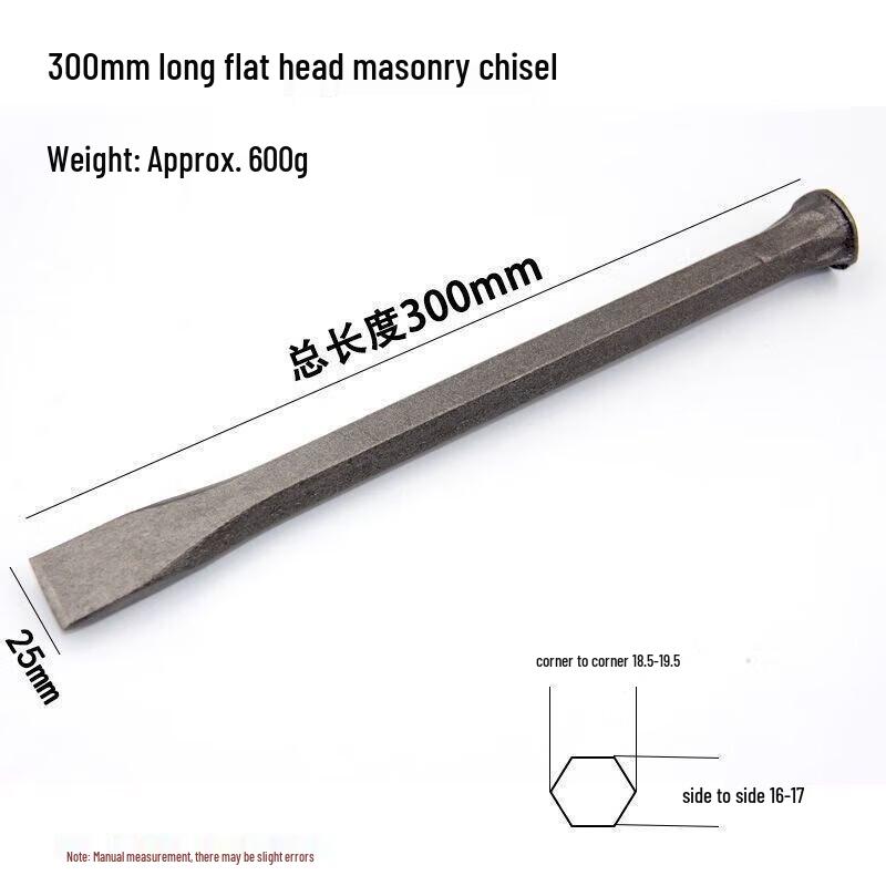 KESSZAL Alloy Steel Flat Chisel