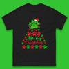 Merry Christmas Mens T Shirt Womens Tops Tees Christmas Paws Tree Top