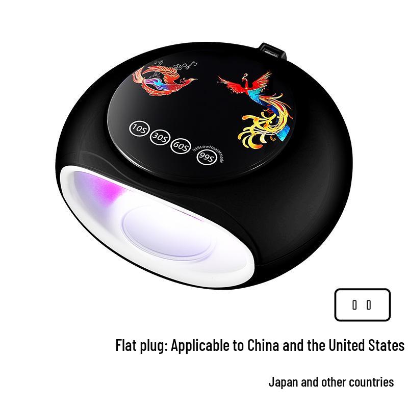 

128W 660nm Red Light Gel Curing Lamp for Nails - High-Power UV LED Nail Polish Dryer