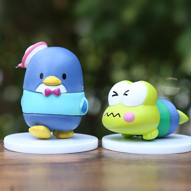 Cartoon KT Series Blind Box: Melody, Pompompurin, Penguin Figures - Desktop Ornaments