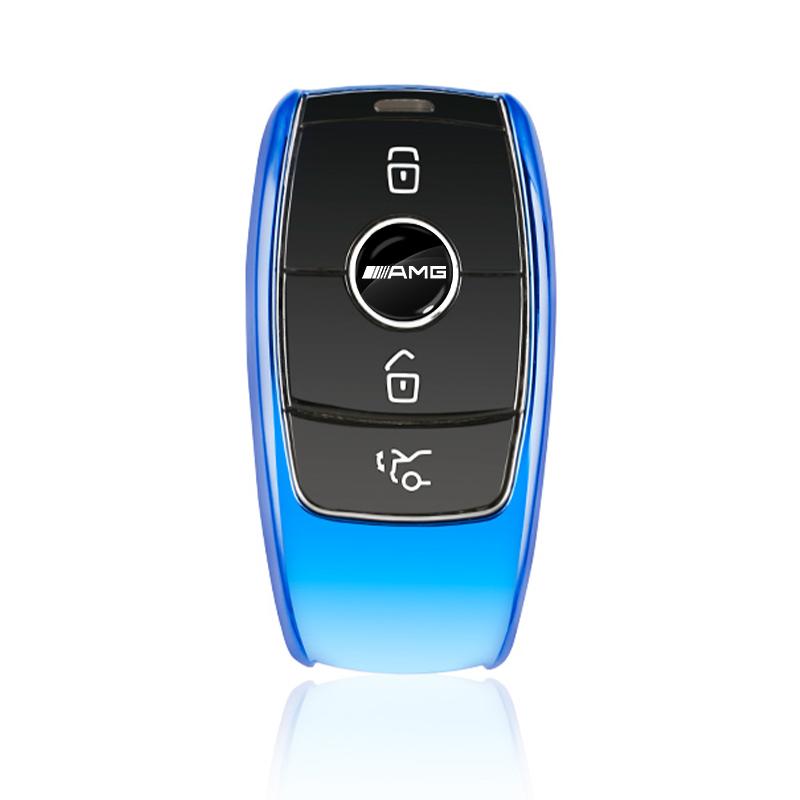 Car Lock Keyhole Stickers Door Lock Protect Car Stickers For Mercedes Benz AMG W212 W205 W246 W177 W176 W213 GLC GLE GLS ML Welcome Laser Logo Lamp