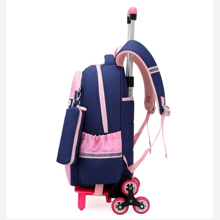 Rucsac cu role pentru școală Rucsac trolley ușor Rucsac pentru școala primară ZRY3163