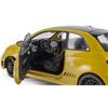 Solido Fiat Abarth Diecast Car 1/18 Scale Fiat F595 Abarth 2024 (Yellow)