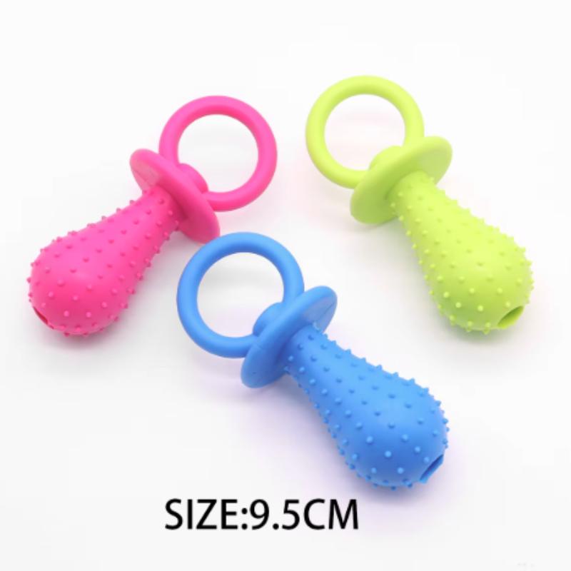 Zabawka do żucia dla zwierząt domowych Miękka guma Odporna na gryzienie Kształt kości Zabawki do żucia do szlifowania zębów dla małych psów Trening Artykuły dla zwierząt