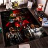 Victorious Soccer Champion Theme Carpet with Trophy Designs Suitable for Use As an Anti-slip for Living Room Bedroom Sofas