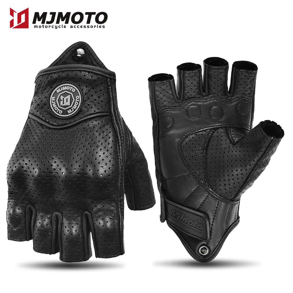 Anti-drop and anti-collision motorcycle riding gloves breathable locomotive electric friction anti-skid gloves M