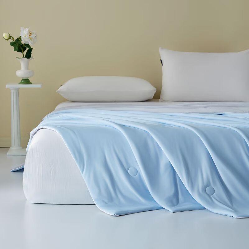 Huaxia Shengjin Floral Cooling Tussah Silk Summer Quilt