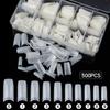 500-Piece Boxed French Nail Tips - False Nails for Nail Art