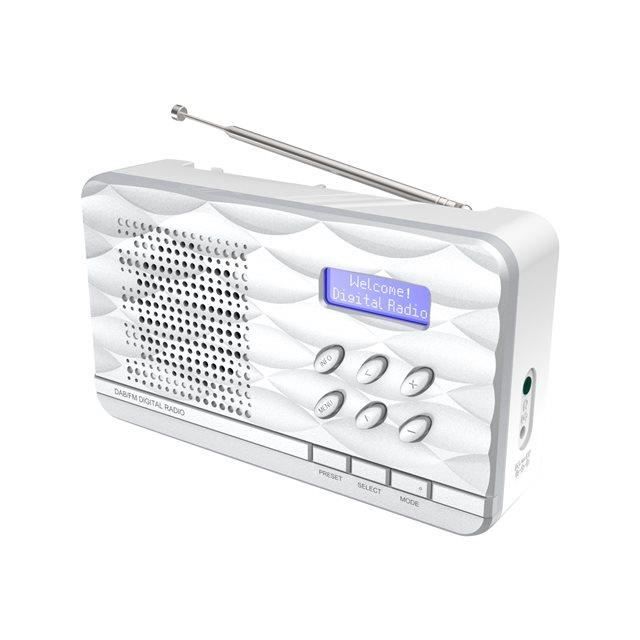 Radio Portative DAB - SoundMaster - DAB500SI - Gris - Haut-parleur Intégré - Syntoniseur De Radio Numérique